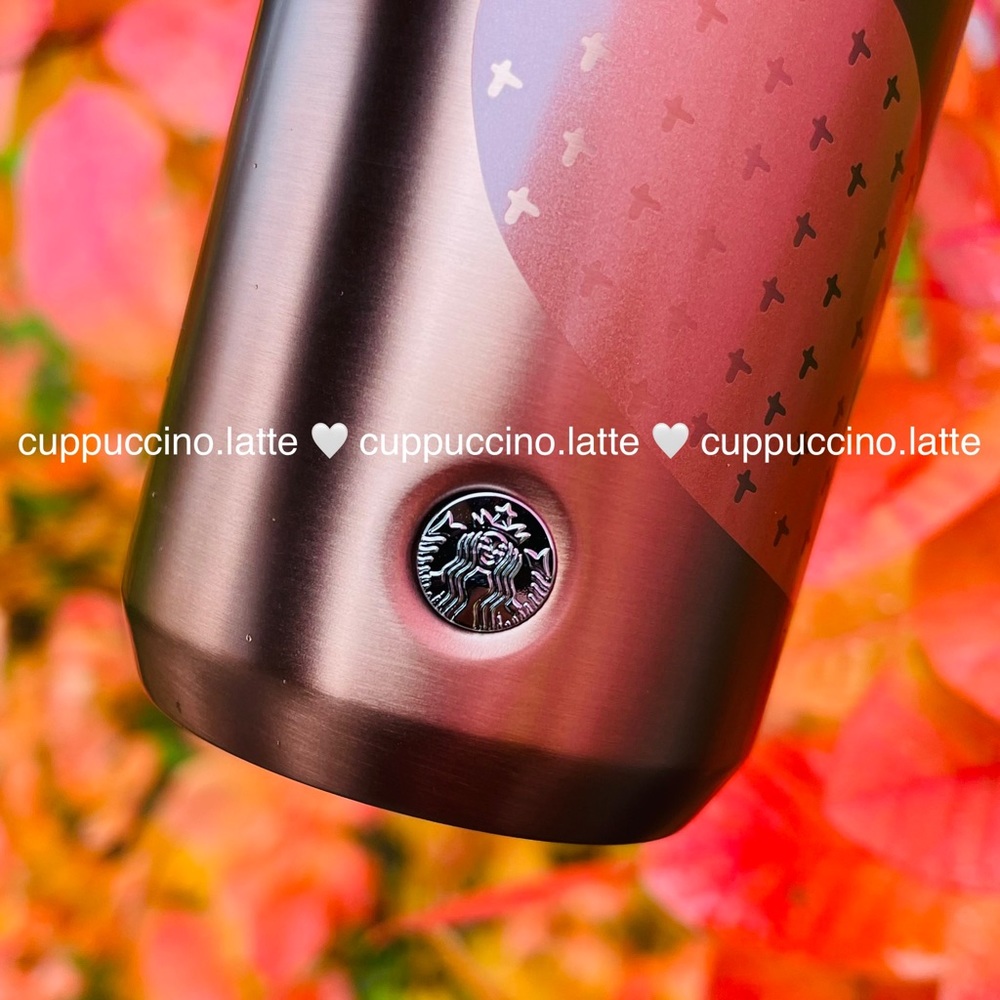 🤎LAST🤎Starbucks 2021 Holiday Rose Gold Bronze Mermaid Siren SS Bottle Tumbler - Picture 4 of 7